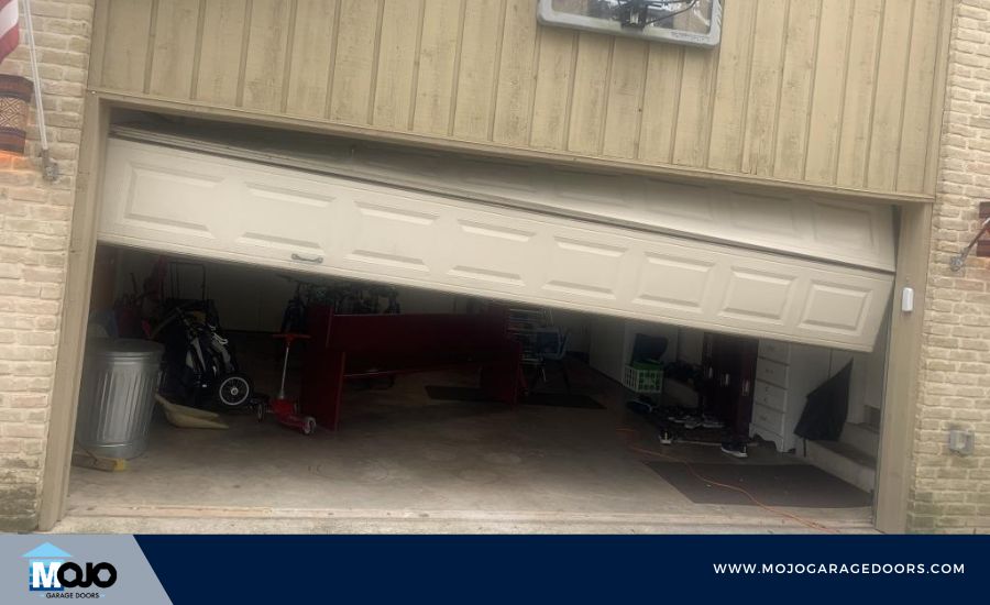 Garage Door Roller Off Track in San Antonio TX