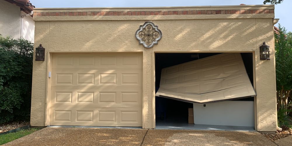 Regular maintenance preventing garage door problems
