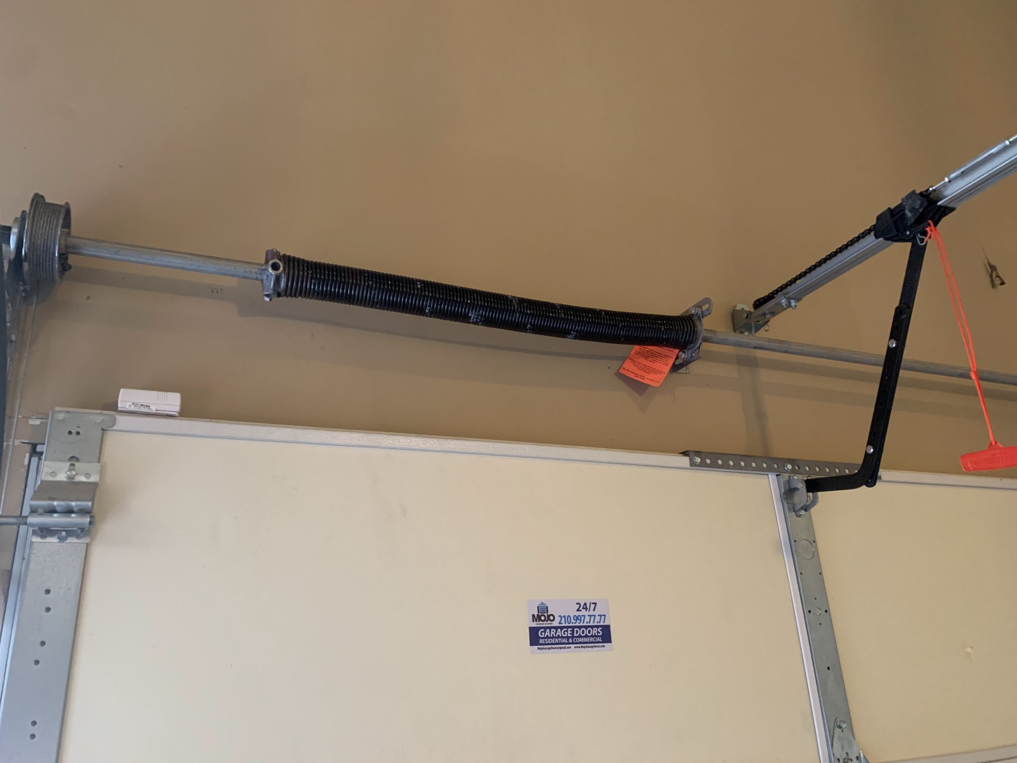 garage door spring replacement