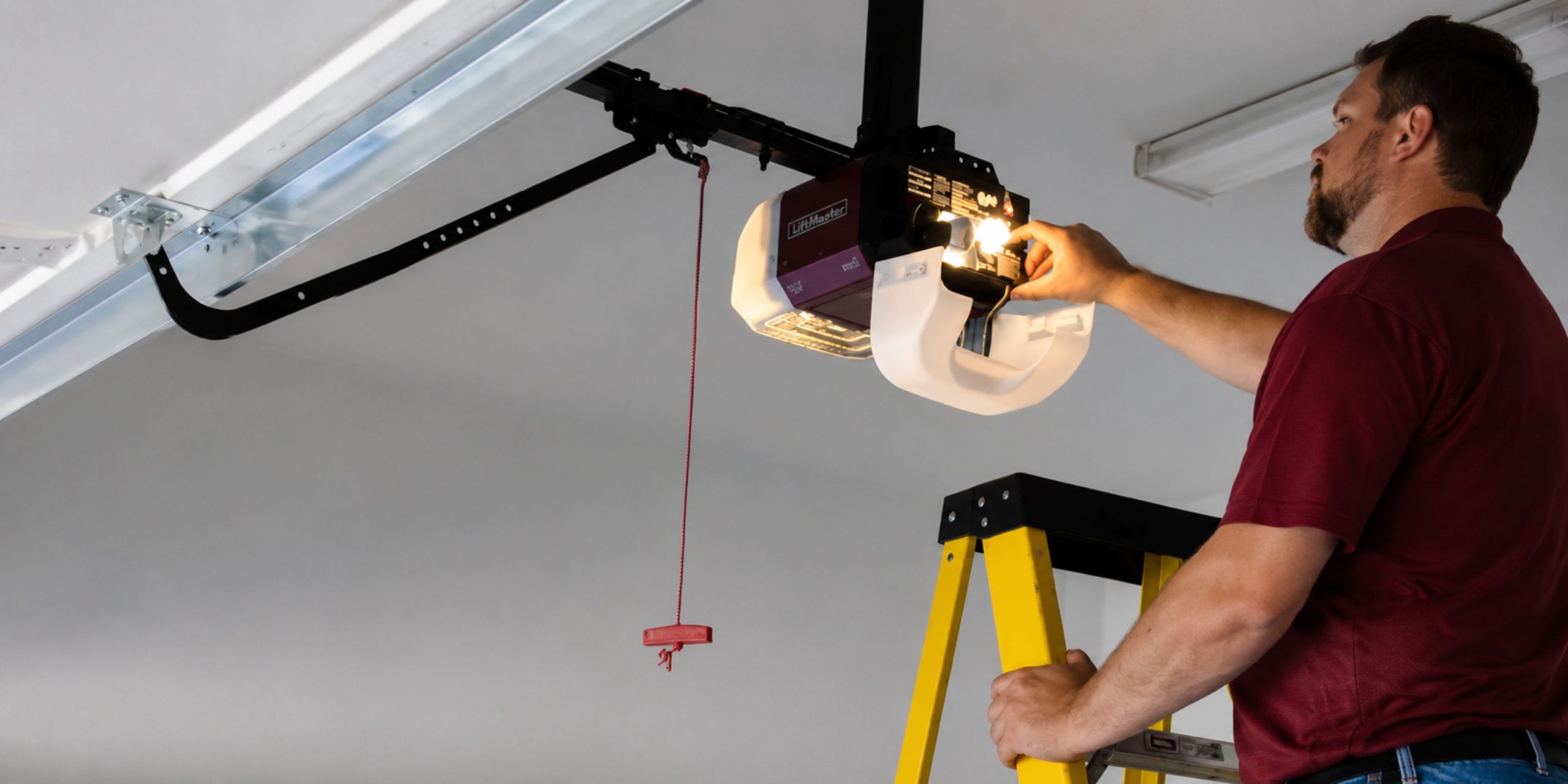 installing garage door cable on track