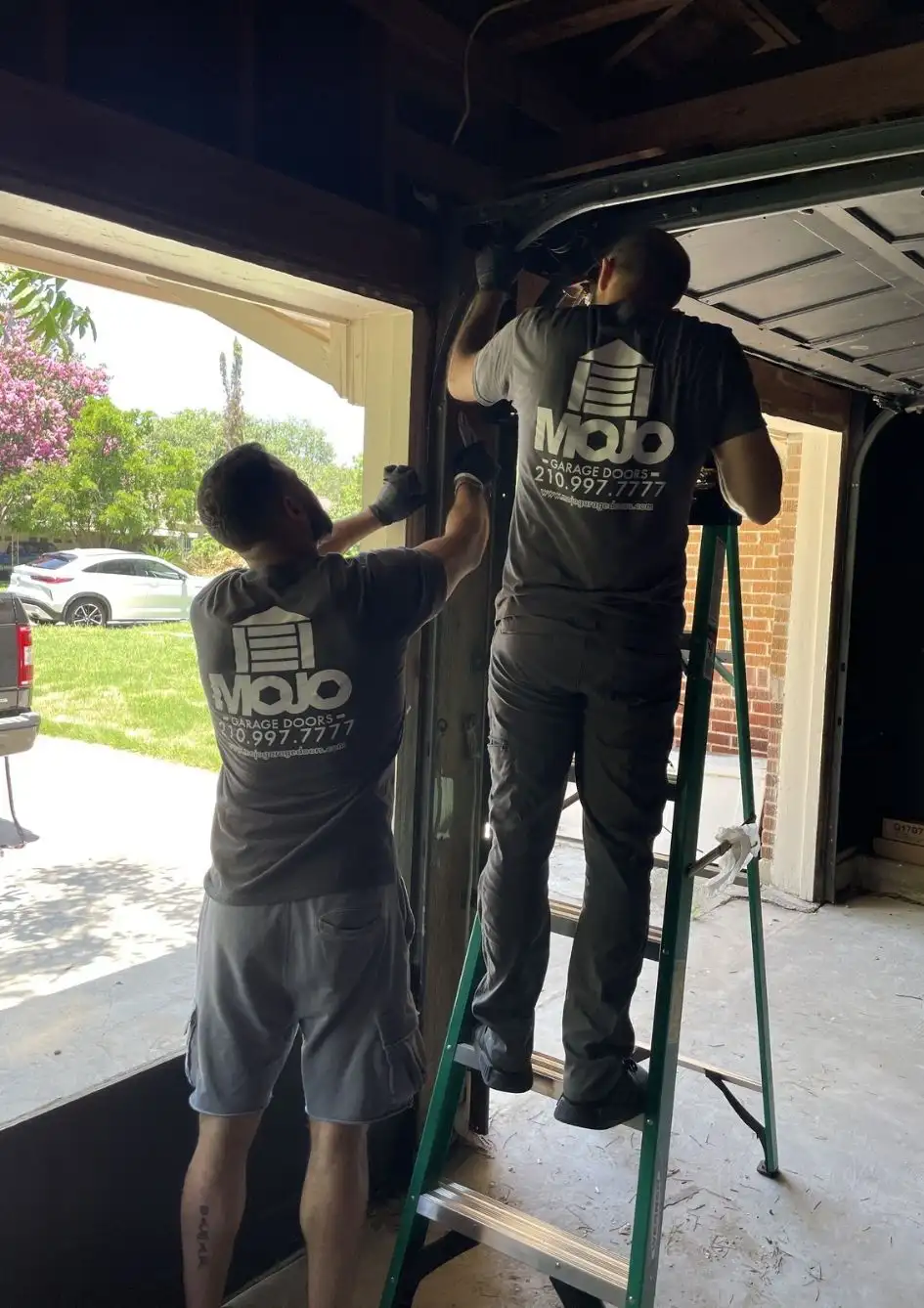 Garage Door Conversion in San Antonio