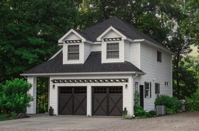 Overlay carriage house