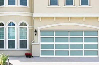 Wind Load Aluminum Garage Doors Model 8855